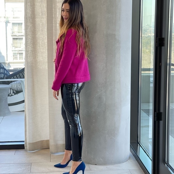 Tahari Barbie core pink jacket - Picture 6 of 9